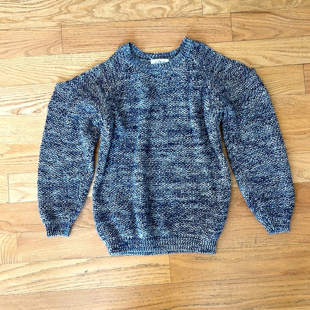 Elan shoulder cutout sweater